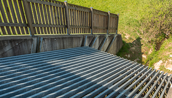 Geschiebesperre-Bründlbach © Foto Fischer